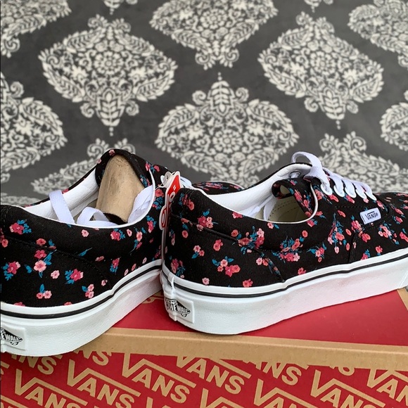 VANS ERA DITSY FLORAL BLK/Trwht Men’s - Picture 12 of 16